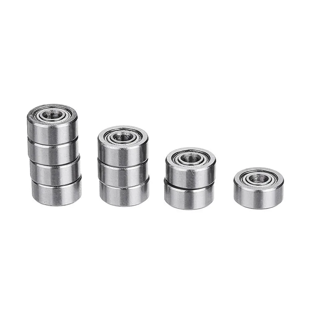 Machifit 10pcs MR83ZZ MR93ZZ 3mm ID Double Shielded Deep Groove Ball Bearings - Miniature Size