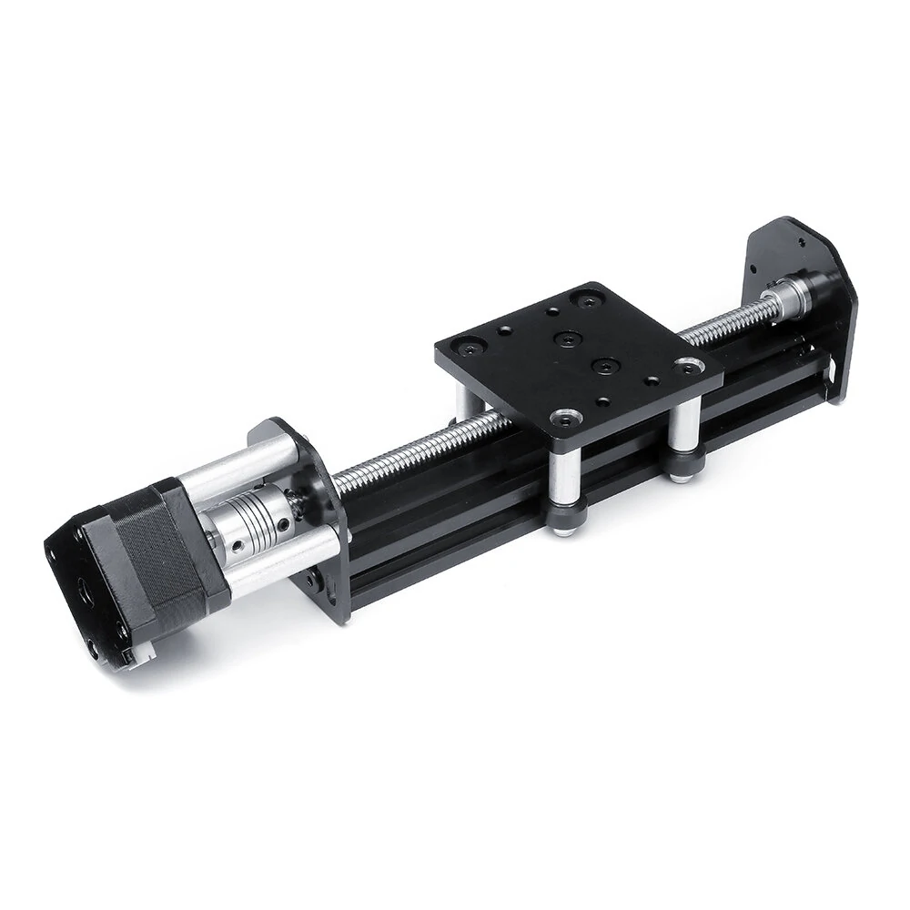 HANPOSE HPV4 Linear Guide Set | 100-500mm Linear Actuator Module with 17HS3401S Stepper Motor