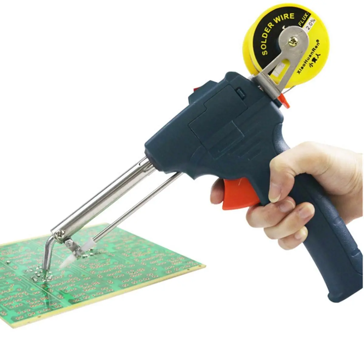 60W 220V AC Temperature Solder Gun | Auto Welding Electric Soldering Iron Kit