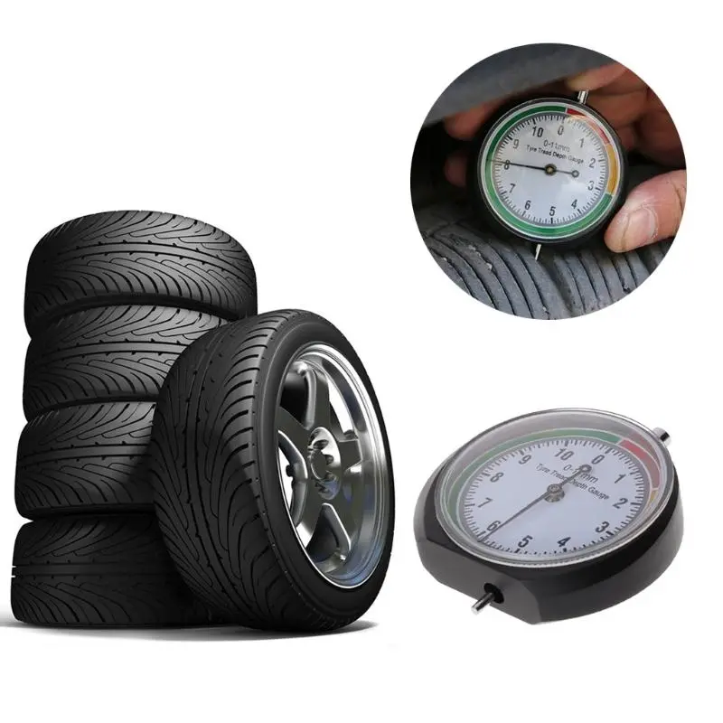 Tyre Tread Depth Gauge - Measure Car Truck & Van Tires - Precision Tool