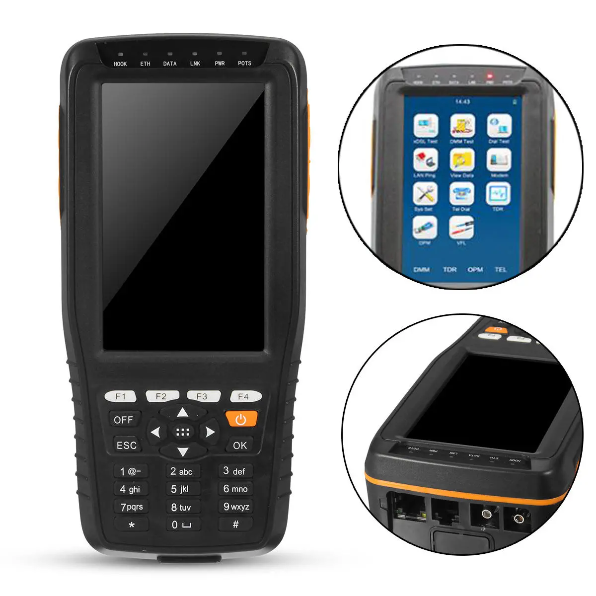 TM-600 VDSL2 Tester | ADSL WAN & LAN Line Test Equipment | xDSL Physical Layer