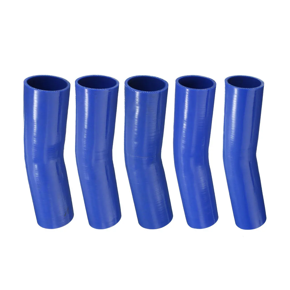 150mm Silicone Hose - 15 Degree Elbow Bend for Air, Water & Coolant | Rubber Tube
