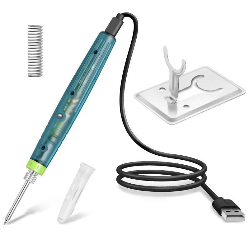 Handskit USB Soldering Iron Set - 5V Portable Low Voltage Soldering Tools