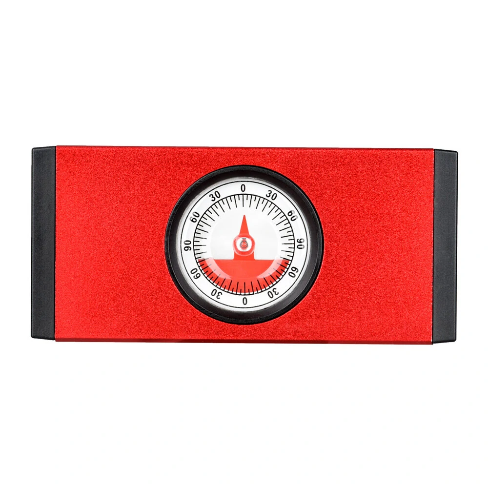 PrecisionPro Aluminum Mini Angle Inclinometer | High-Accuracy Slope Level for Tiling & Masonry