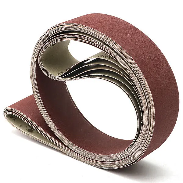 6pcs Sanding Belts 5x182cm | 180-800 Grit Abrasive Belts for Sander Grinding