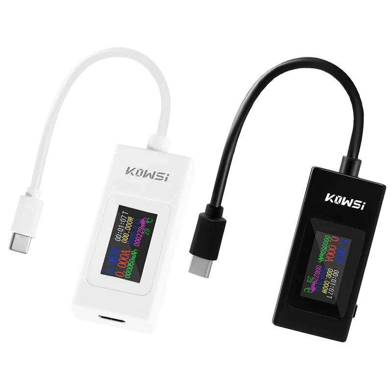 KWS-066C/KWS-065C USB-C Tester - 4-30V 6.5A Voltage Current Meter | Quick Charge ID