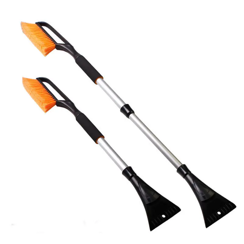 Snow Joe 102cm Retractable Snow Brush | Ice Scraper & Car Snow Shovel Tool