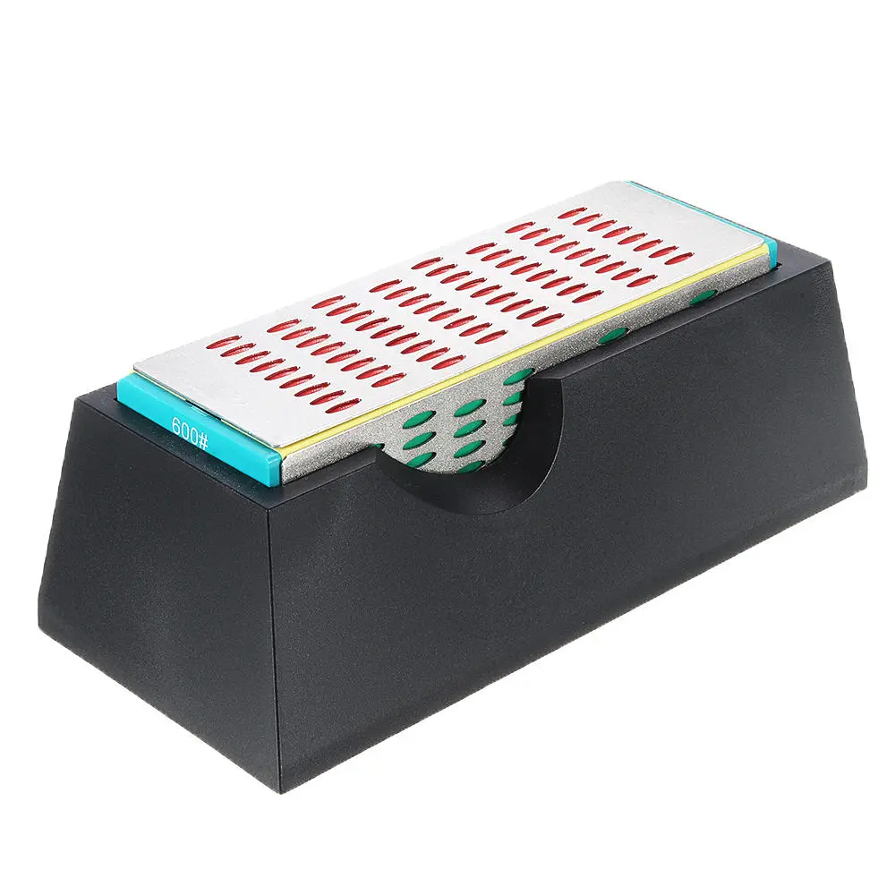 Four Side Knife Sharpener - Corundum Whetstone 200/300/400/600 Grit