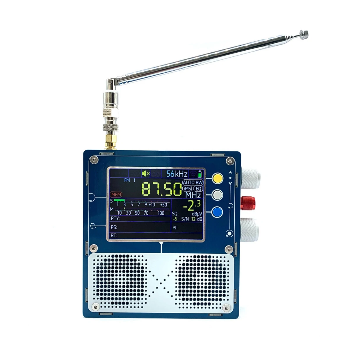 TEF6686 Full Band FM/MW/SW/LW Radio Receiver | 5000MAH Battery & Speaker