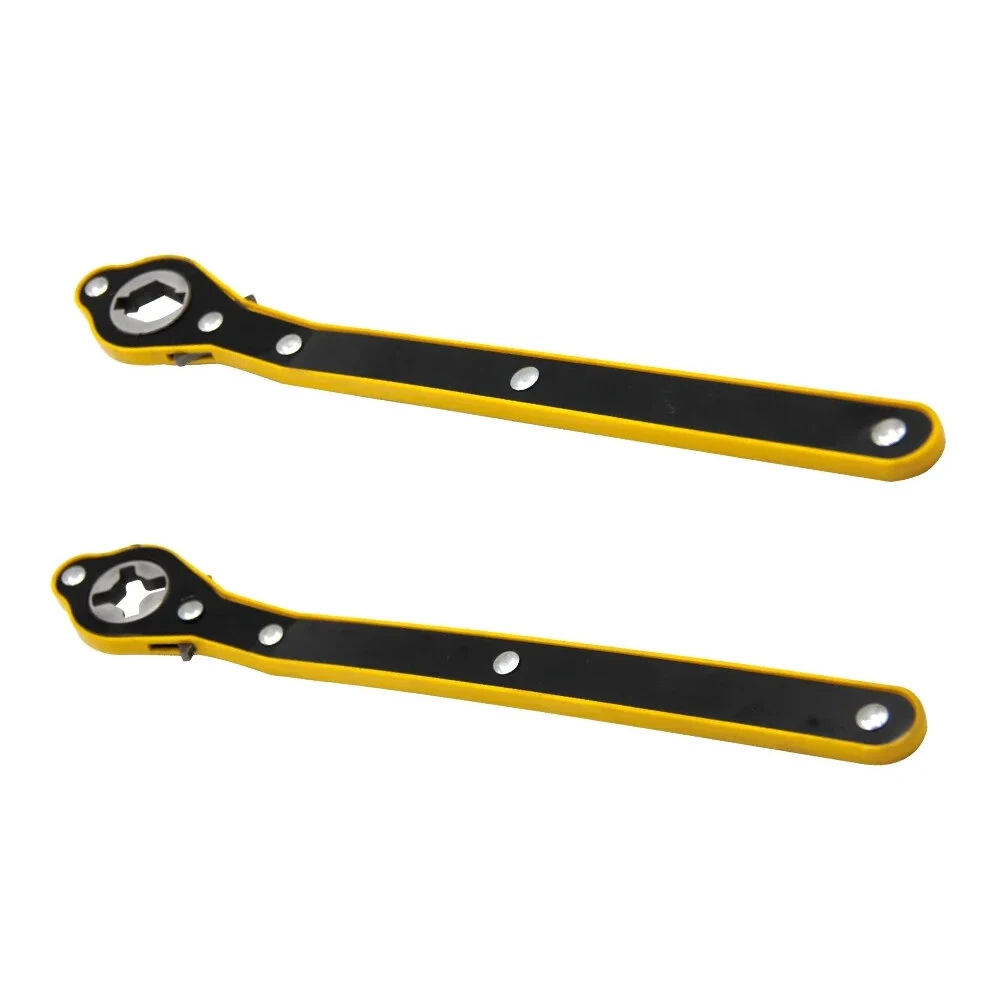 Jack Ratchet Wrench - Dual Interface Design - High Strength Steel - Anti Rust Tool