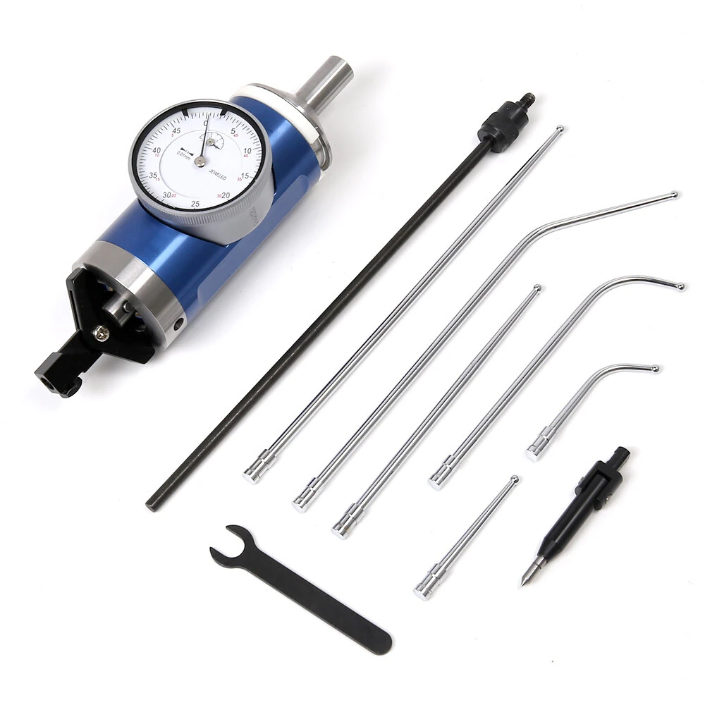 ETOPOO 0-3mm Coaxial Centering Dial Test Indicator | 0.01mm Accuracy | Milling Tool with Accessories