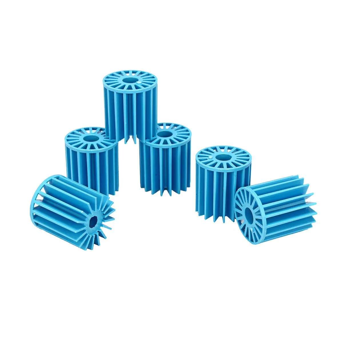 Aquarium Bio Balls Filter Media - 100pcs 15x16mm For Pond & Fish Tank