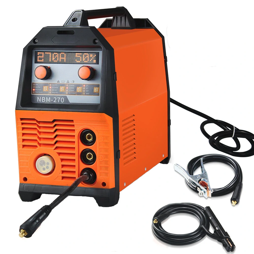 NBM-270 220V MIG MMA TIG Aluminum Welder - Digital Display | Pulse & Double Pulse