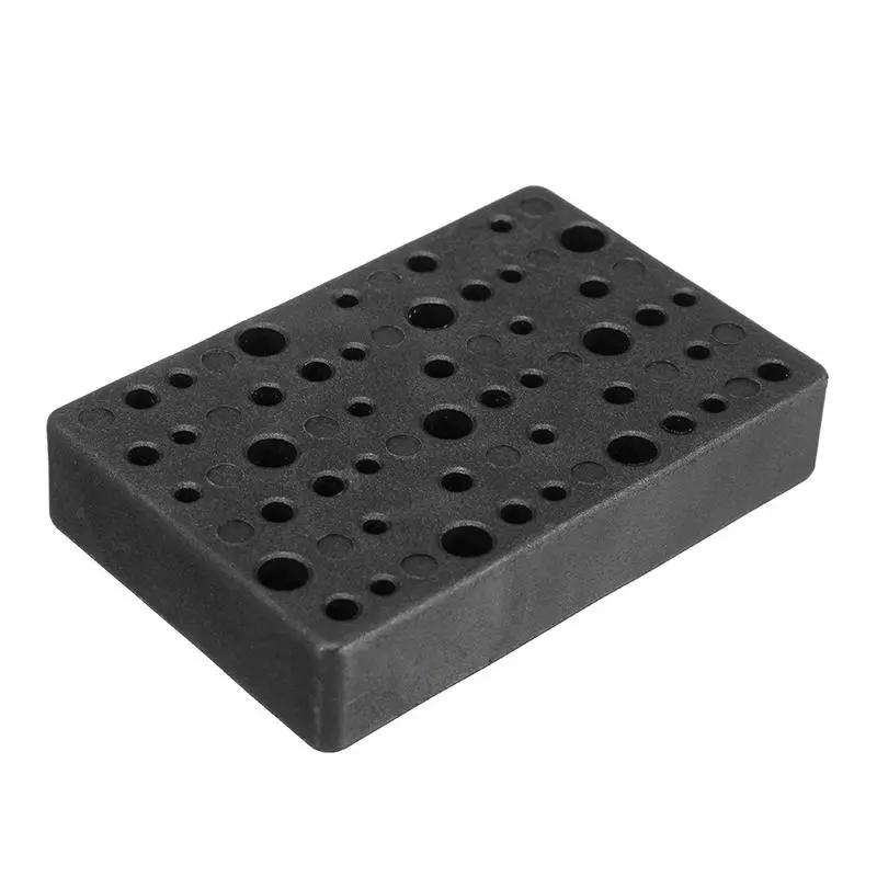 Hilda Electric 48 Hole Drill Bit Storage Block | Case for Dremel Rotary Tool