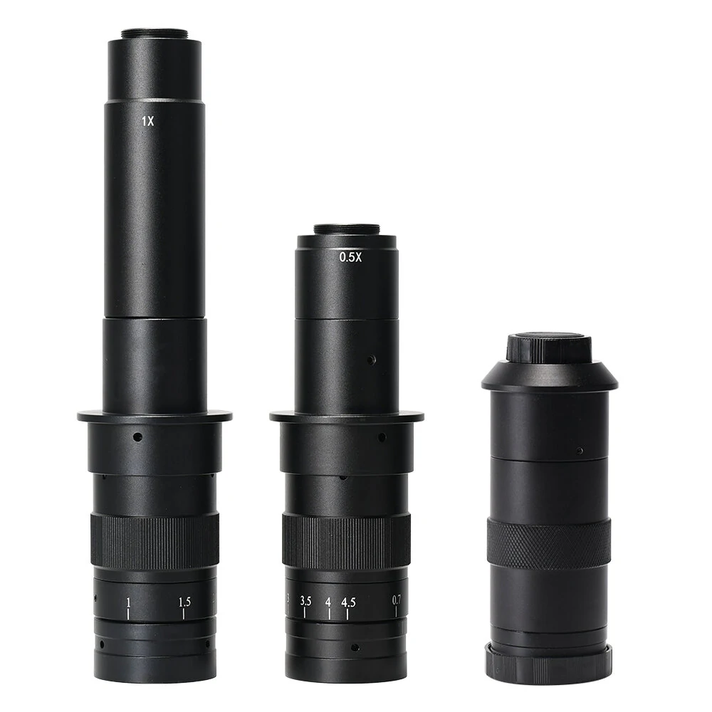 130X-300X Industrial Zoom Microscope Camera | CS/C-Mount Lens | HDMI Compatible