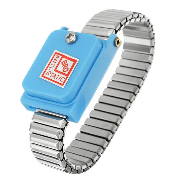 Anti Static Bracelet - Cordless ESD Wrist Band for Soldering & Electronics