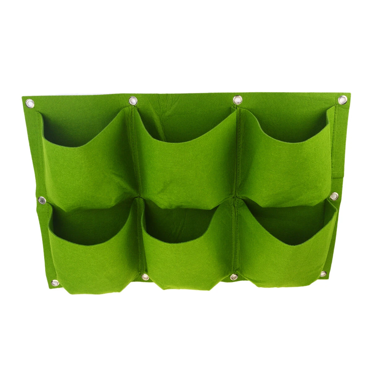 Multi-pocket Wall Hanging Planting Bag - Fabric Grow Bag for Plants