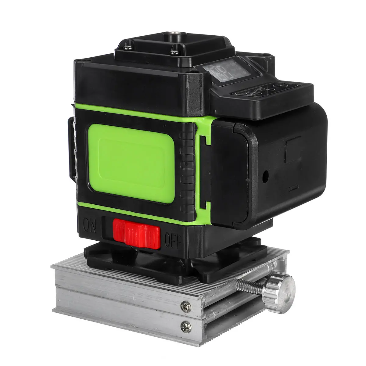 LD Green Light Laser Level 3D 360° 12 Line Cross - Self Leveling Measure Tool