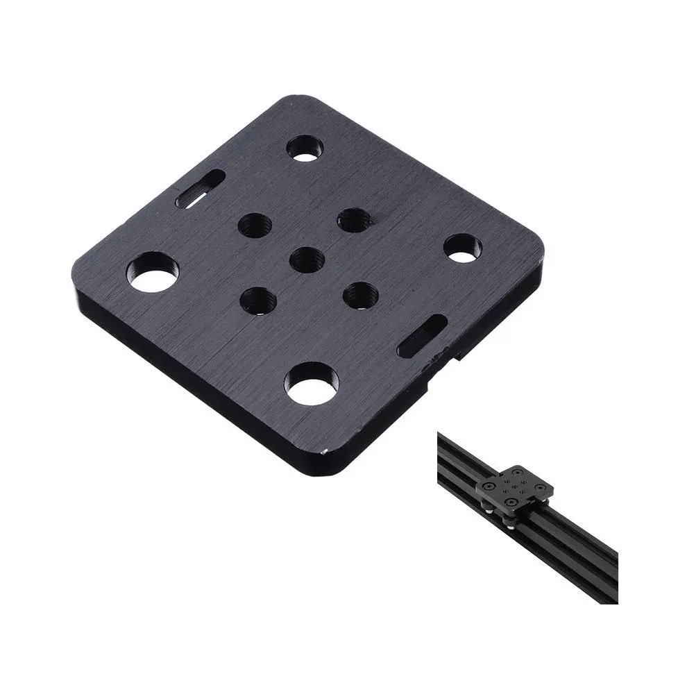 Mahchifit CNC V Wheel Gantry Plate for 2040 V-Slot Rail | Aluminum Extrusion Part