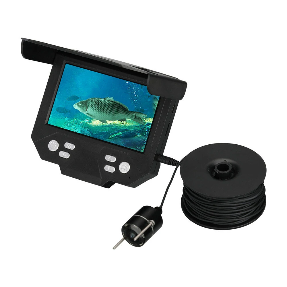 30M Underwater Borescope Camera - 4.3 Display 1080P Video Recorder | Multi-language