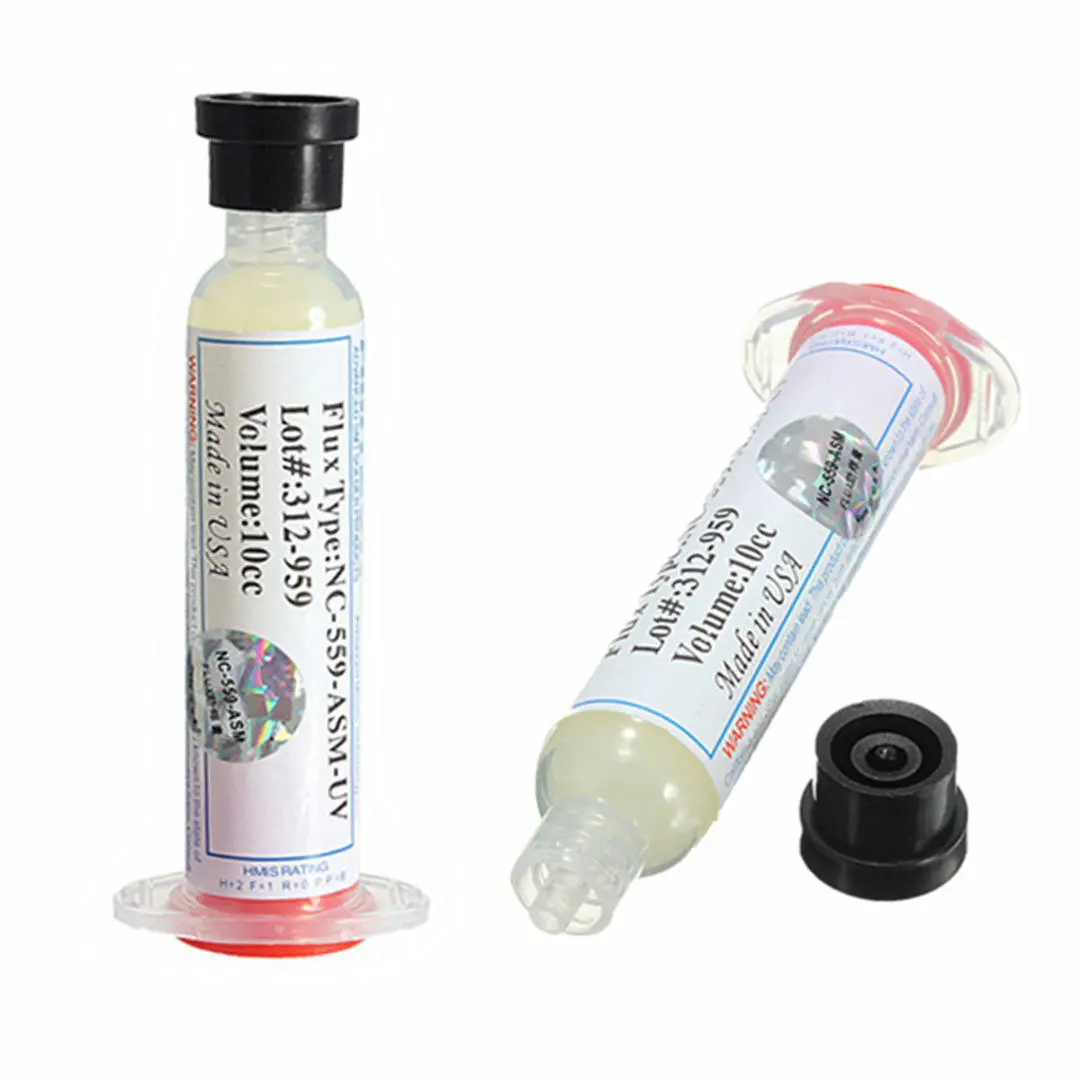 AMTECH NC-559-ASM PCB BGA Reballing Flux Paste, 10CC, 2-Pack, High-Performance