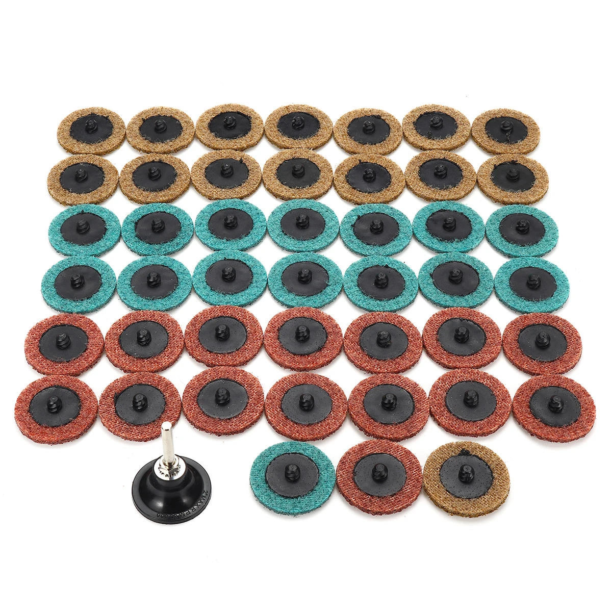 15/30/45Pcs 2 Inch Sanding Discs Set | Non-Woven Polishing Pad Abrasive Tools