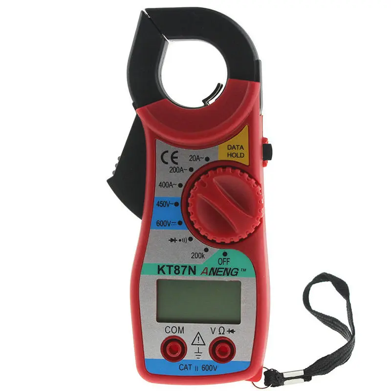ANENG KT87N Digital Clamp Meter - AC/DC Current Voltage Tester | Multimeter