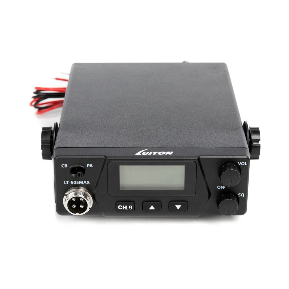 LT-505MAX Marine CB Radio | 10km Range 27-39MHz | Lithium Battery & Dustproof