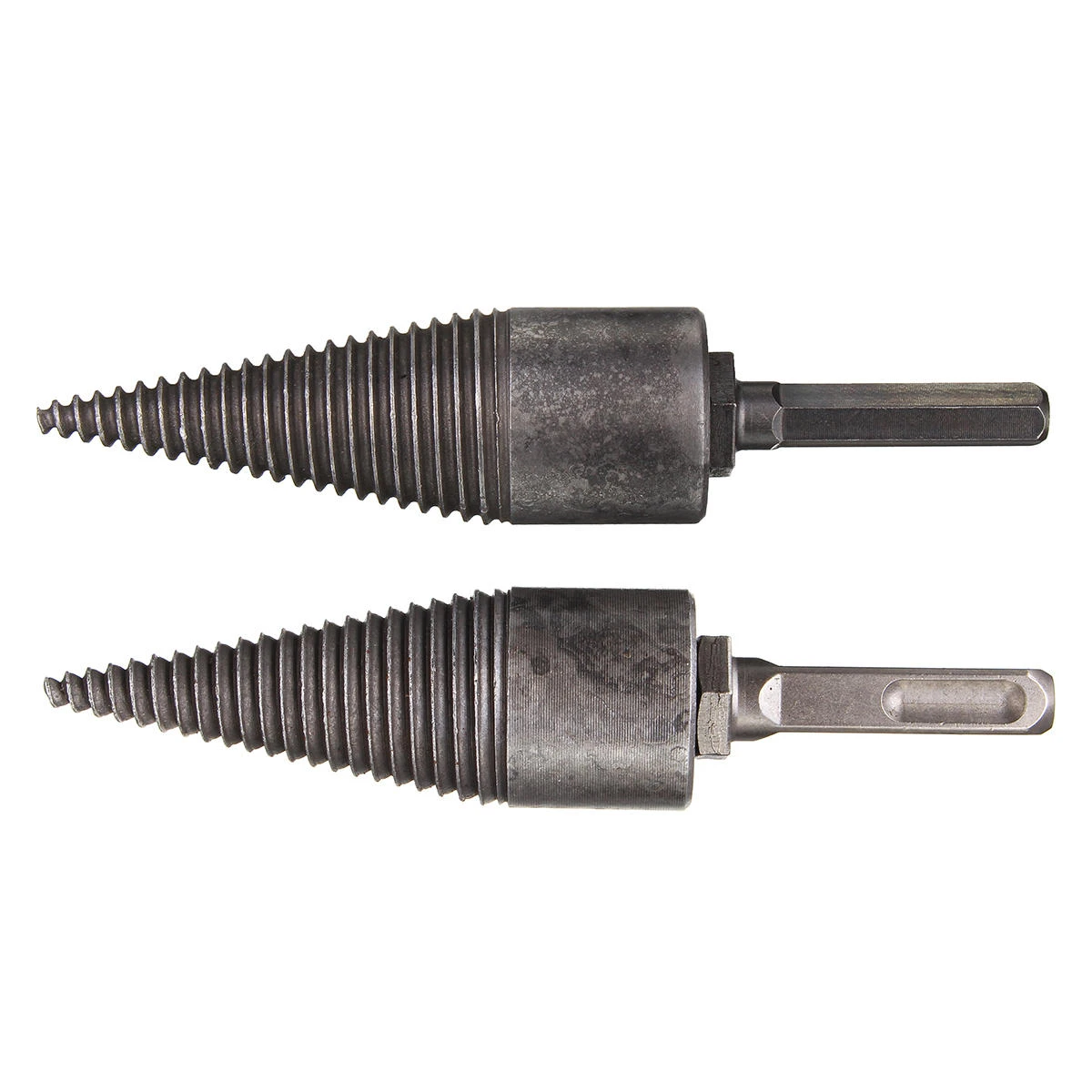 Hex Shank Firewood Splitting Drill Bit Kit | Wood Cone Drilling Tool