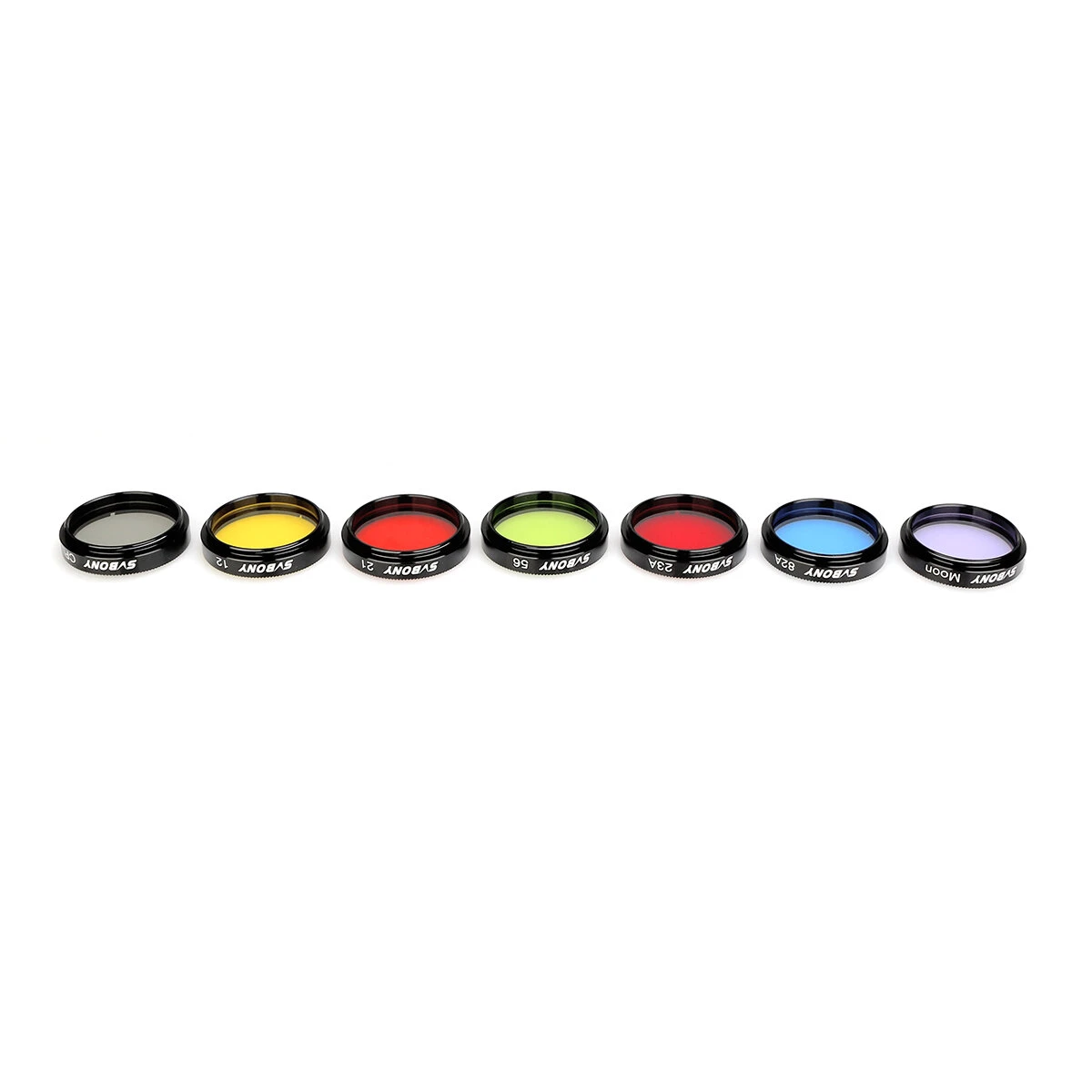 SVBONY 1.25 Moon & CPL Filter Kit - 5 Color Filters for Lunar & Planetary Viewing