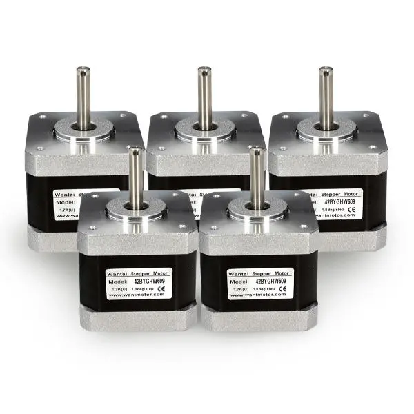 JKM NEMA17 Stepper Motor 42BYGHW609 - 5pcs | 40mm 3.6kg.cm 1.7A 2-Phase