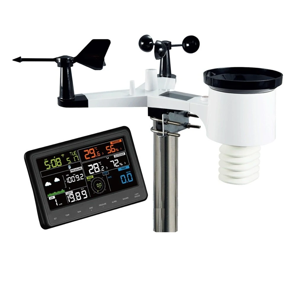 MISOL Wireless Weather Station | WiFi to Wunderground | Solar, Wind, Temp, Rain