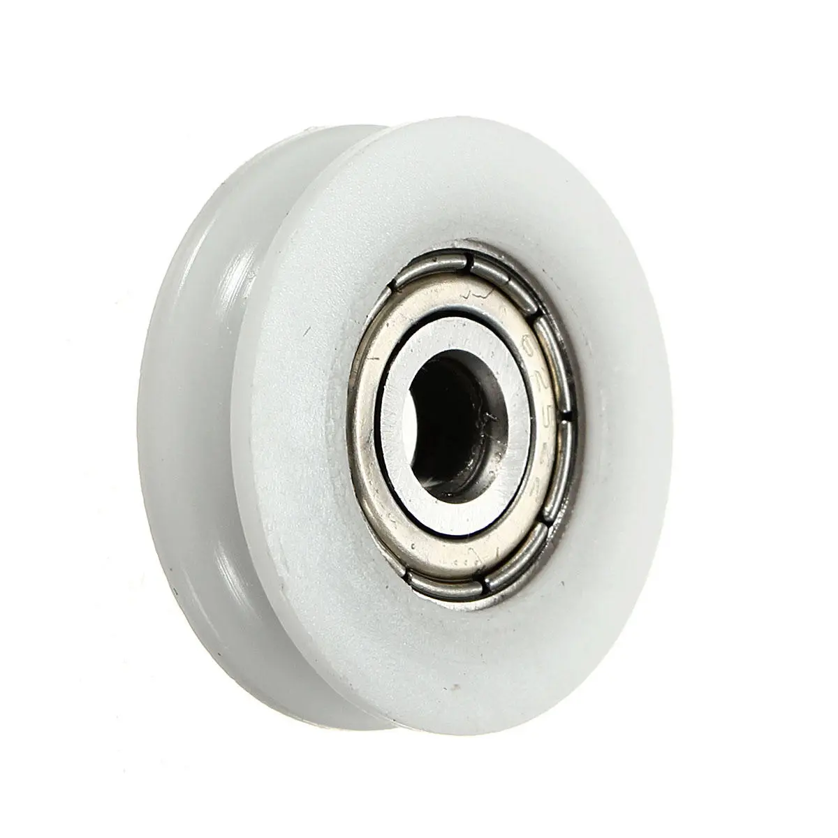 4pcs 5x24x7mm U Groove Nylon Pulley Wheel Roller | Ball Bearing for 3.8mm Rope