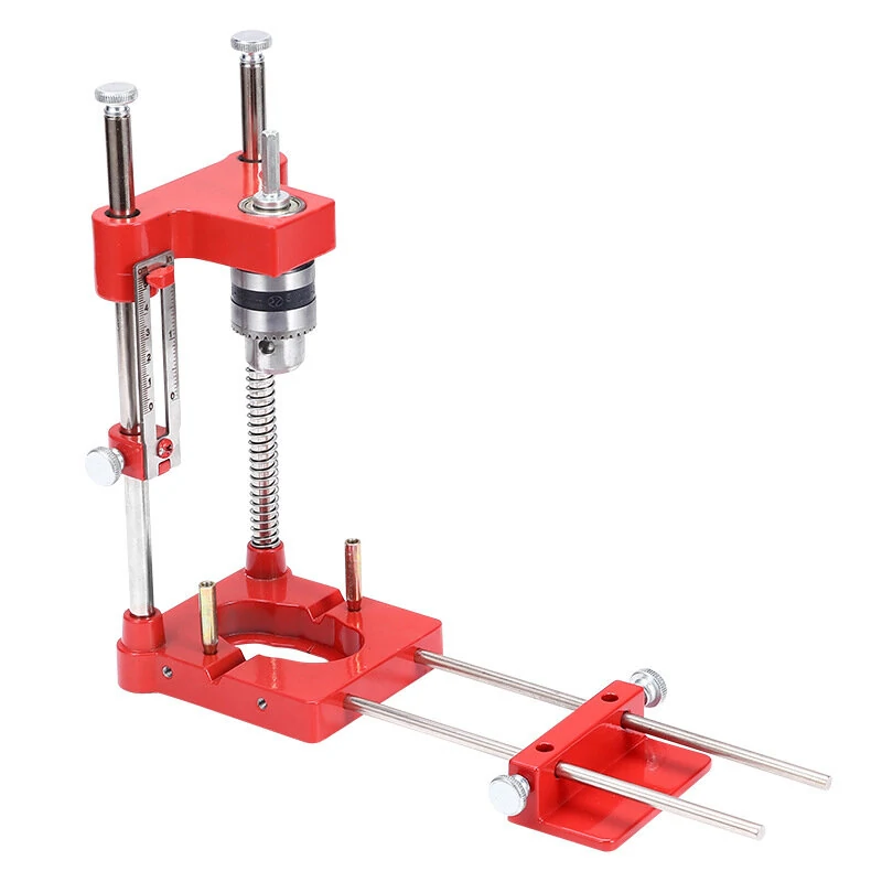Aluminum Pocket Hole Jig - Adjustable Drill Guide Locator for Woodworking & DIY Furniture