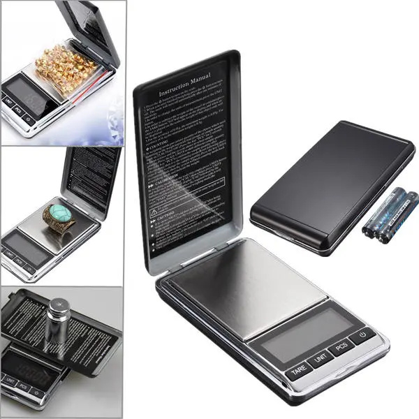 DANIU Digital Pocket Jewelry Scale - 0.01g Precision | 200g/500g Capacity