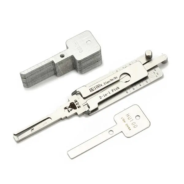DANIU HU100 V3 2-in-1 Car Lock Pick Decoder Tool Locksmith