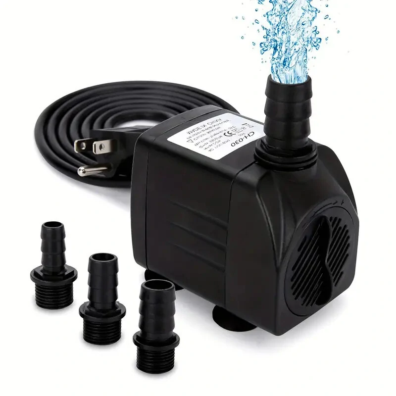 30W Ultra Quiet Submersible Water Pump | 550GPH High Lift for Aquariums & Ponds