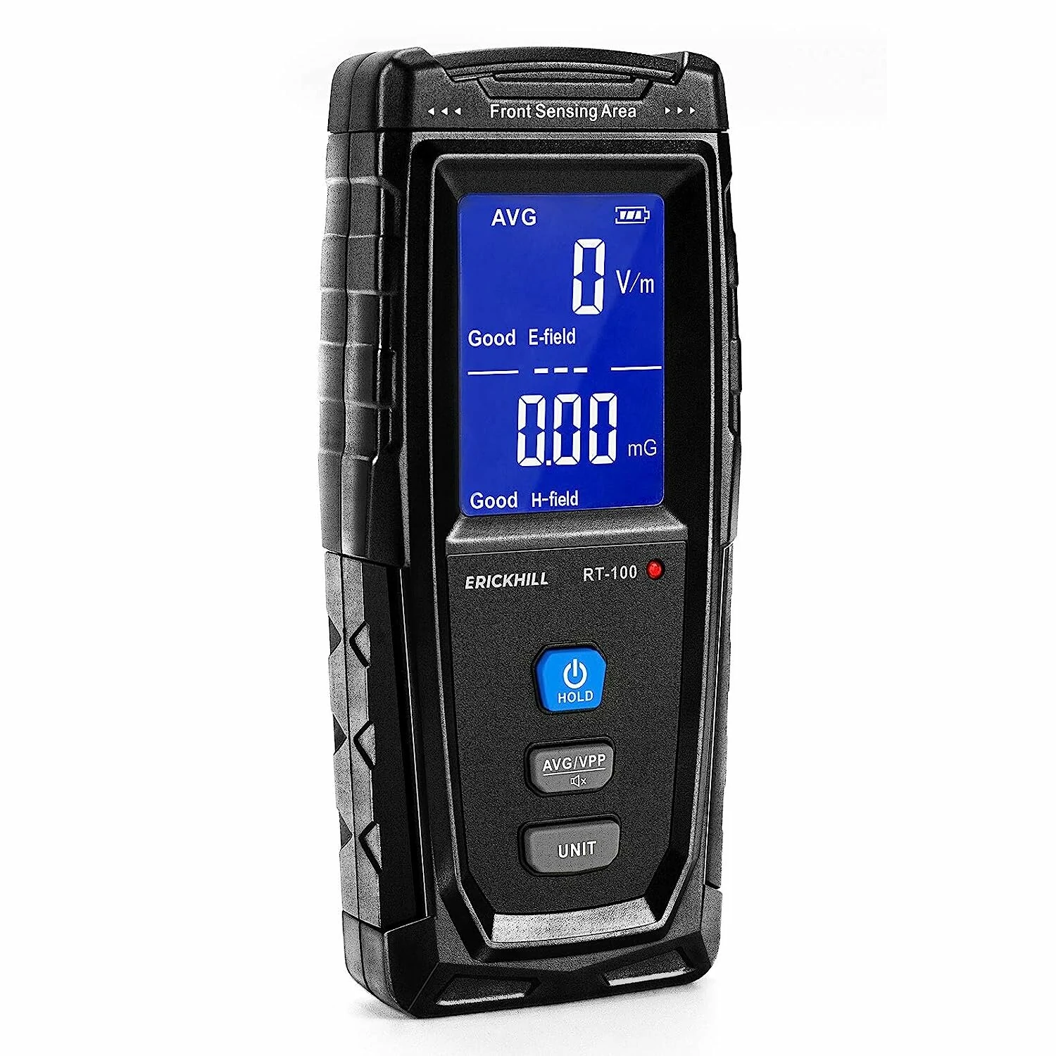 ERICKHILL Digital EMF Meter | LCD Display with Sound & Light Alarm | Home & Office Tester