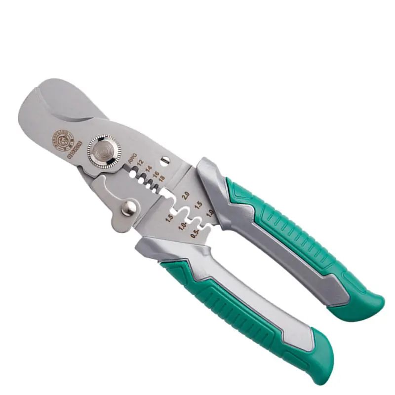 BERRYLION 3-in-1 Wire Stripper | Cable Cutting & Crimping Pliers - Multitool