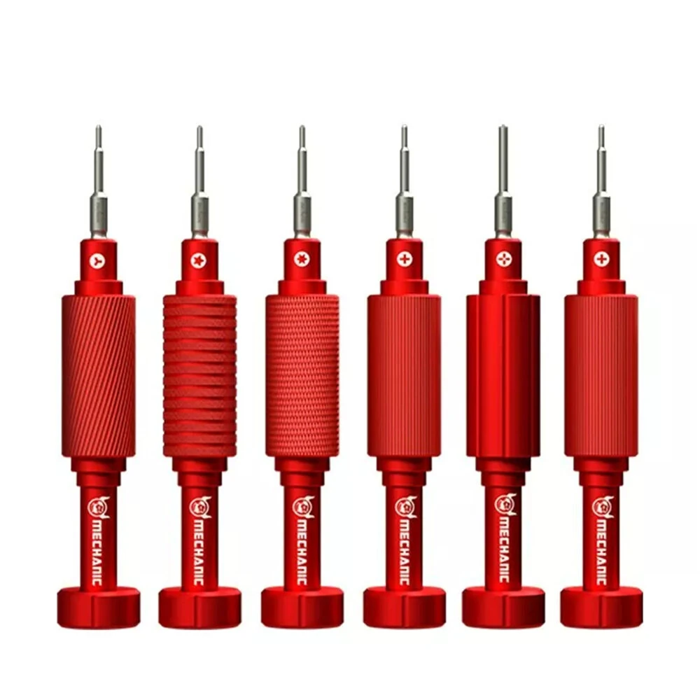 Mechanic 6PCS 3D Magnetic Screwdriver Set | Silicon-Magnesium Alloy for iPhone Samsung Repair