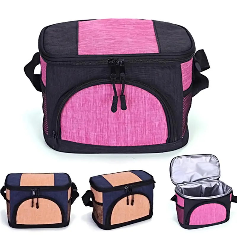 6L Insulated Lunch Bag - Waterproof Portable Pouch for Student Food Storage