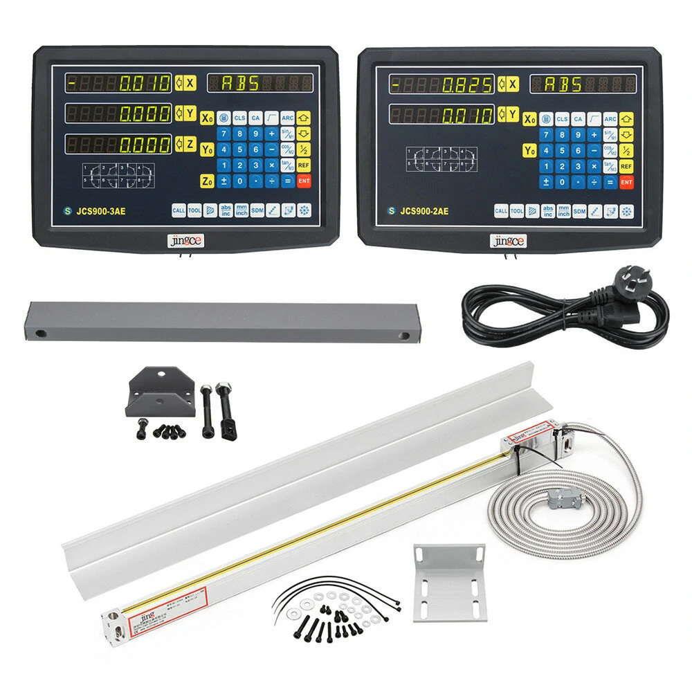 Machifit 2/3 Axis CNC Milling Digital Readout Display | 50-1000mm Linear Scale for Lathe