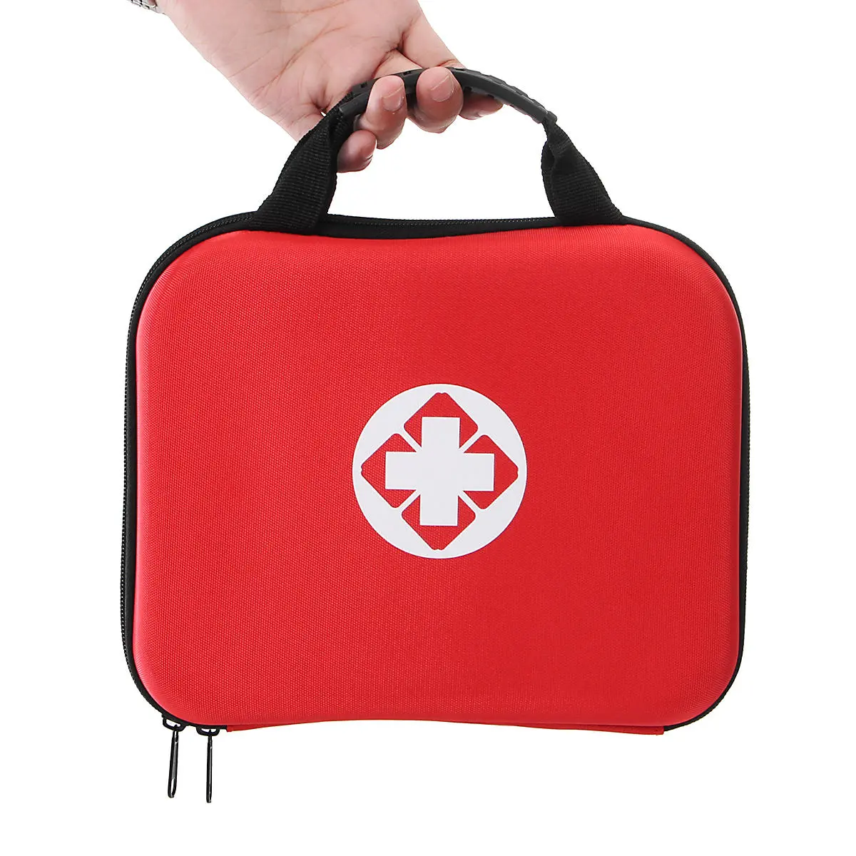 Red First-Aid Kit - 238 PCS, 38 Kinds for Emergency | EVA Vehicle & Outdoor Kit