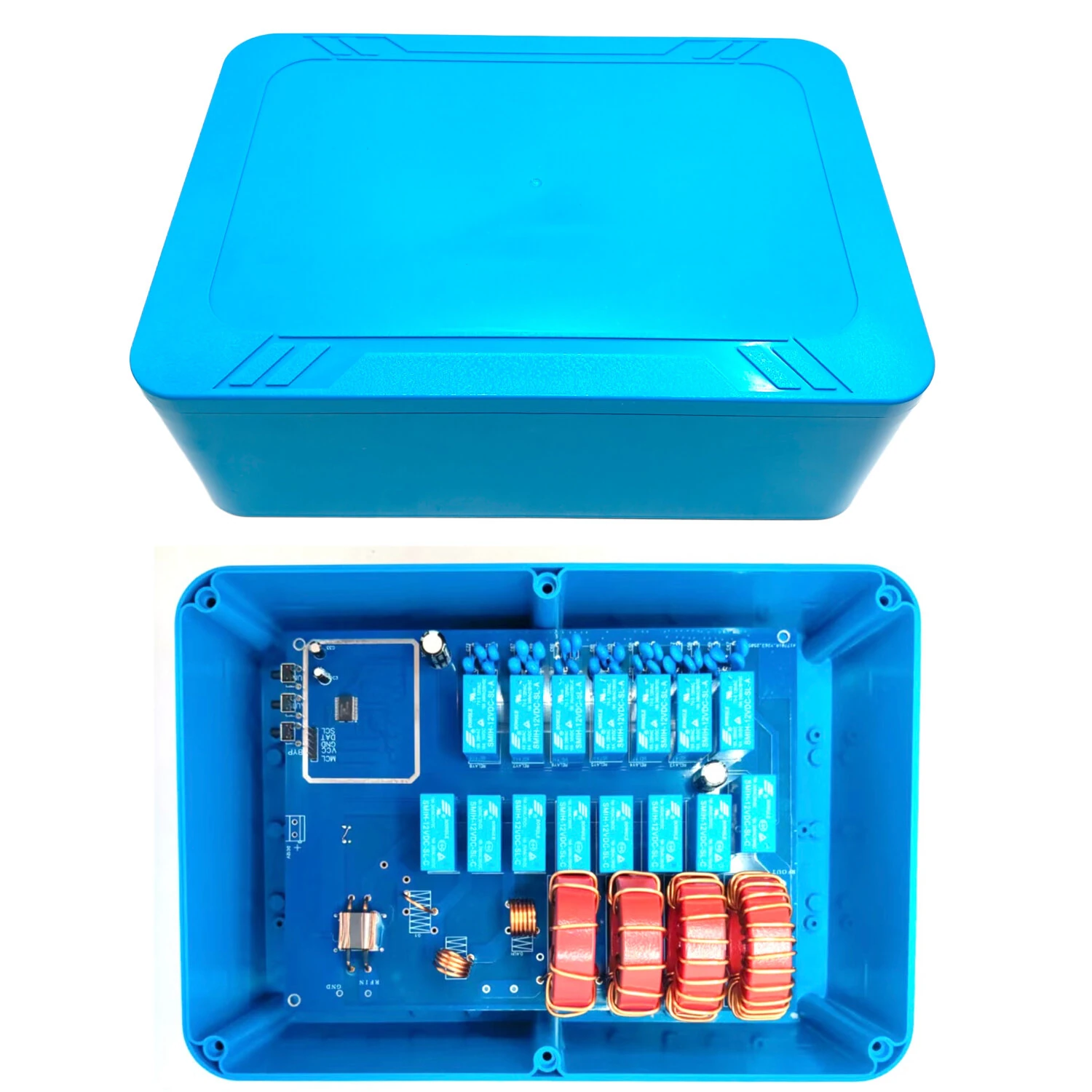 Upgrade AT50 150W HF Shortwave Antenna Tuner | 1.9-54MHz ATU-100 DIY Kit with Housing