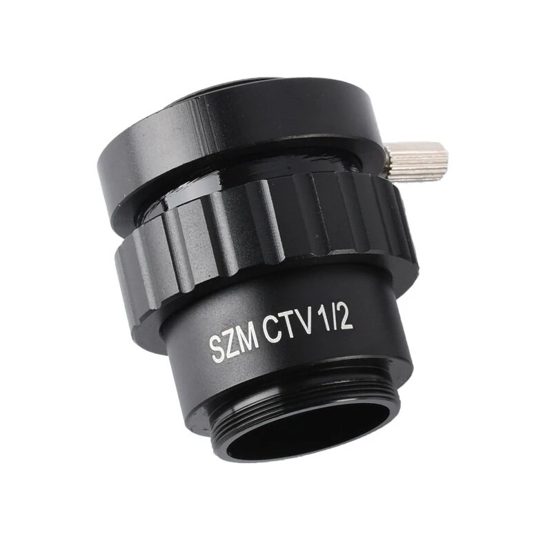 KOPPACE 1/2 CTV Trinocular Stereo Microscope | C-Mount & 25mm Camera Adapters