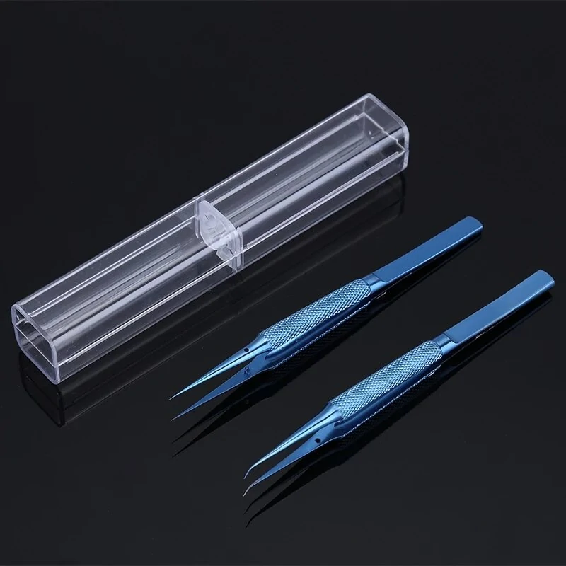 KGX Precision Titanium Alloy Tweezers | 0.02mm Tip for iPhone Repair & Electronics