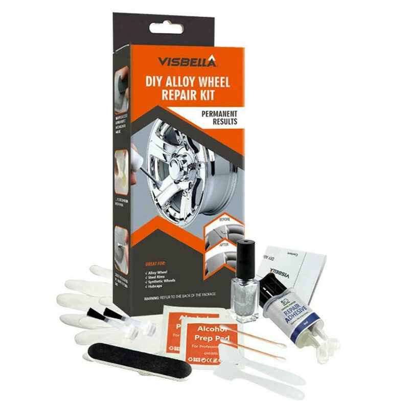 DIY Alloy Wheel Repair Kit - Car Rim Dent & Scratch Restore Kit | General Purpose