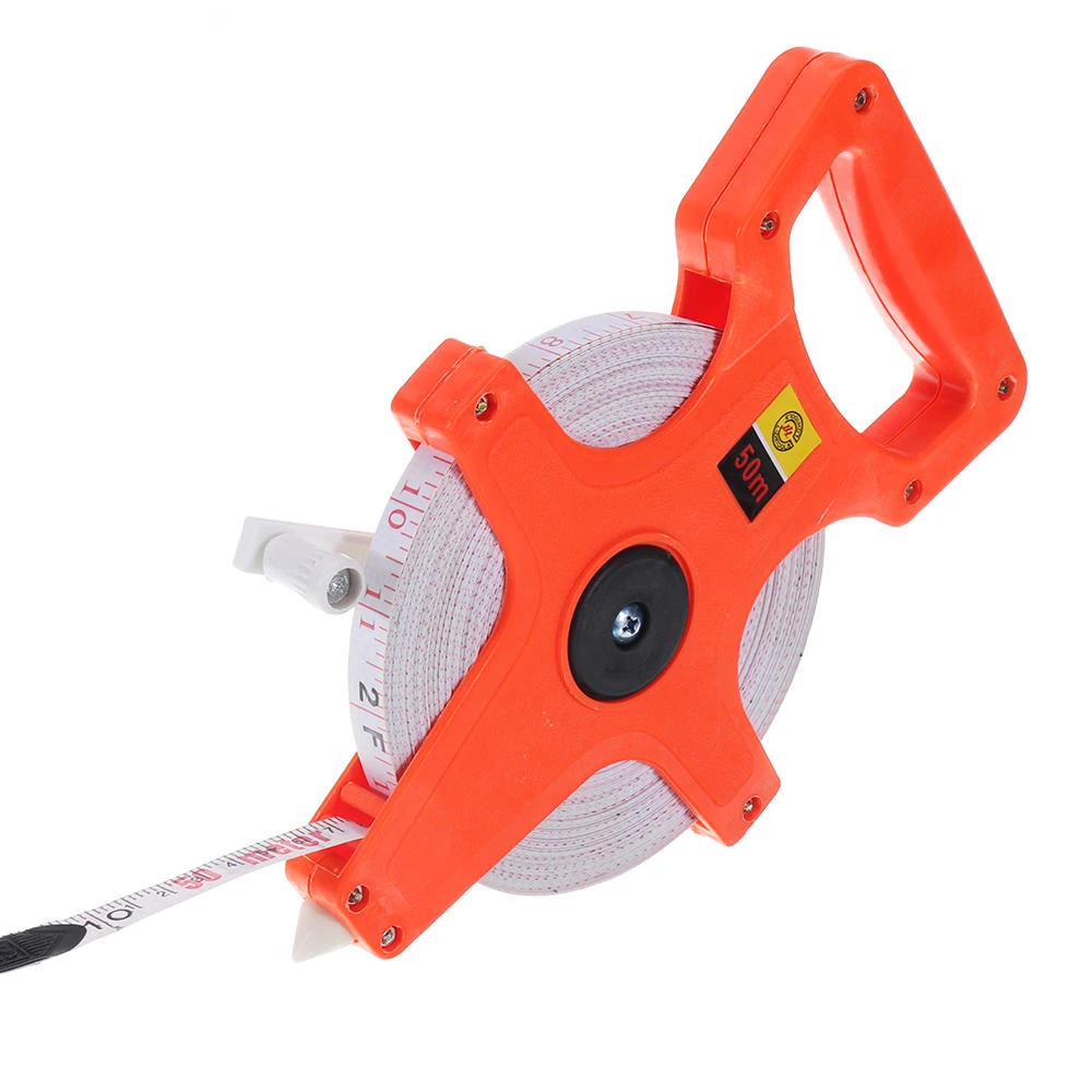ABS Portable Tape Measure | 30M 50M 100M Open Reel Ruler for Woodworking Tools