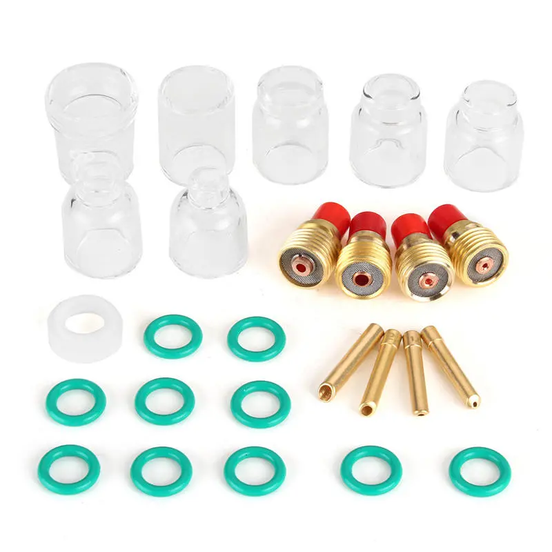 TIG Welding Torch Accessories Kit - 26pcs for WP-9/20/25 with Case