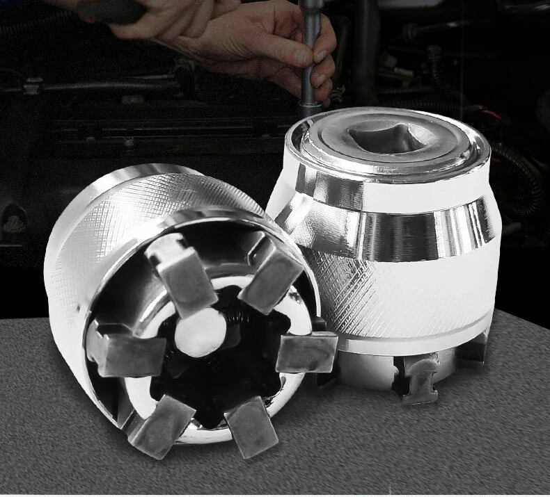 3/8 Inch Drive 10-19mm Adjustable Hex Universal Socket | Torque Ratchet Adapter